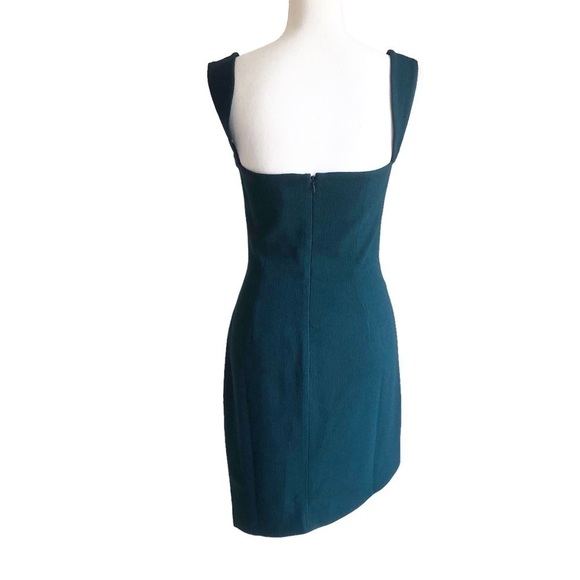 Dress The Population Amora Asymmetrical Hem Mini Dress Size Small NWOT - Picture 5 of 8